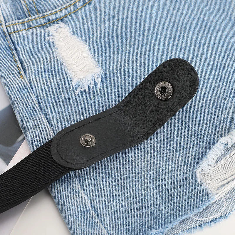 Elégante Riemloze Broek met Comfortabele Pasvorm