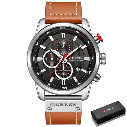 Mannen Chronograaf Horloge CURREN
