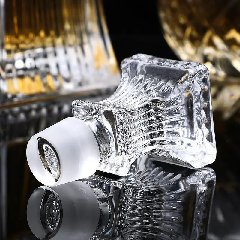Kristallen Whiskey Decanter Luxe Karaf voor Whisky en Wijn