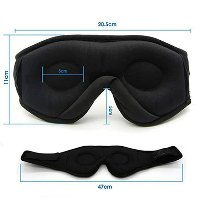 Bluetooth Slaapmasker met HD Geluid voor Ononderbroken Slaap