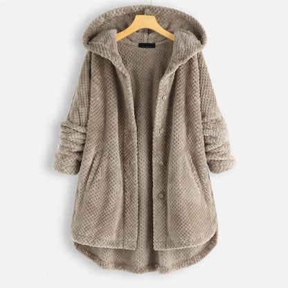 Fleecejas Met Capuchon - Elegant Snit voor Vrouw en Man