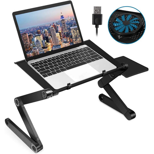 Laptopstandaard Verstelbaar 360 Gradén voor Thuis en Kantoor - Velinix