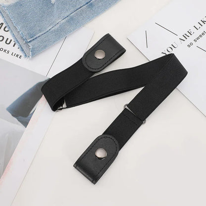 Elégante Riemloze Broek met Comfortabele Pasvorm