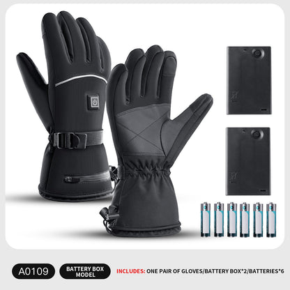 Verwarmde Handschoenen Elektrisch Waterdicht 3 Temperatuurstanden