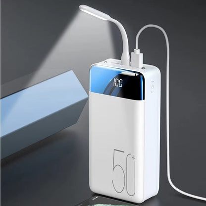 Krachtige 50000mAh Power Bank Super Snelle Oplader voor Telefoon en Laptop