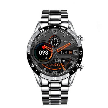 Mannen Smartwatch met Multisport Modus en Gezondheidsmonitoring