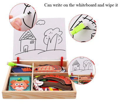 Magnetische Puzzel 3D Bouwspeelgoed voor Kinderen