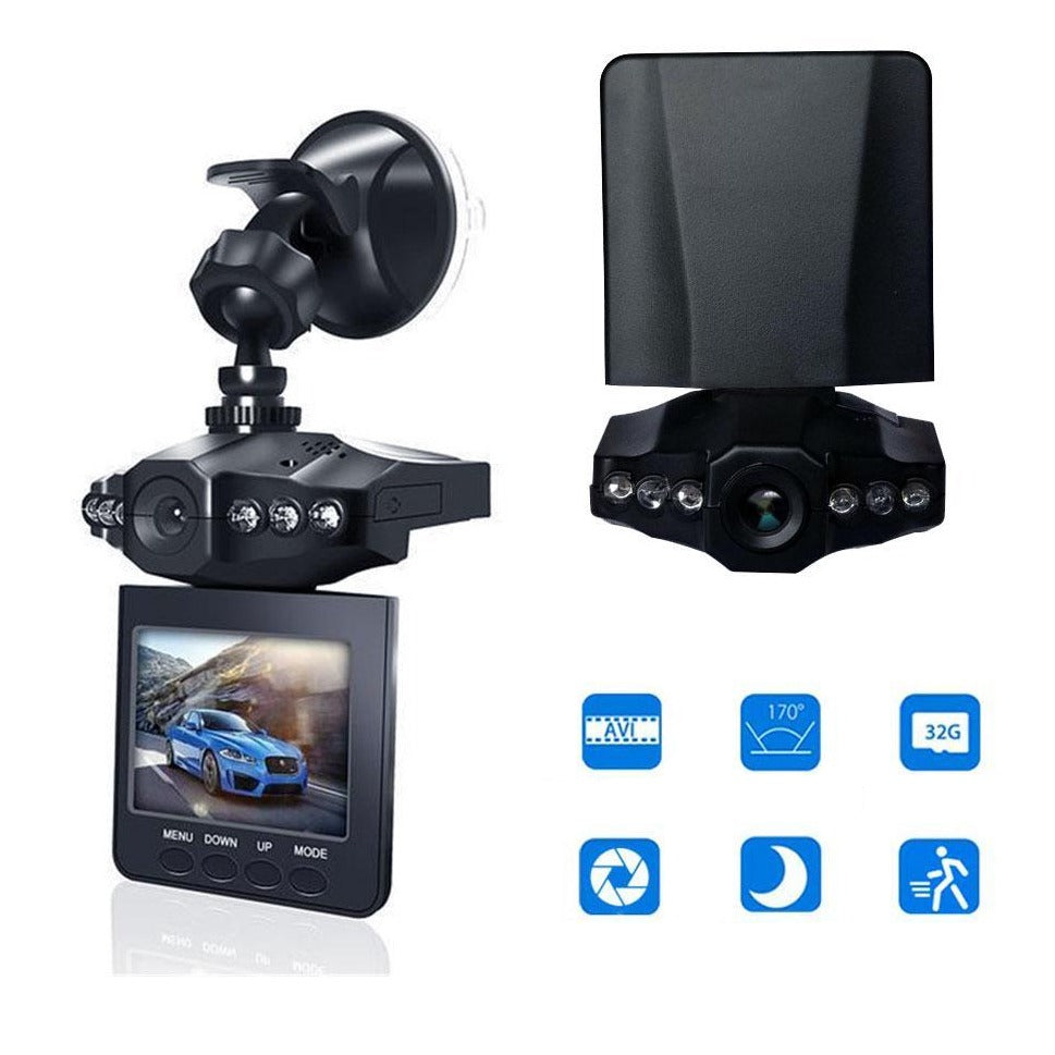 Dashcam Full HD 1080P met Nachtzicht en Gps