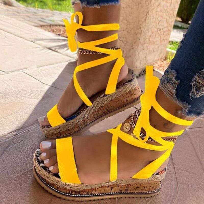 Vrouwen Sandalen met Riempjes Zomer