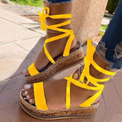 Vrouwen Sandalen met Riempjes Zomer