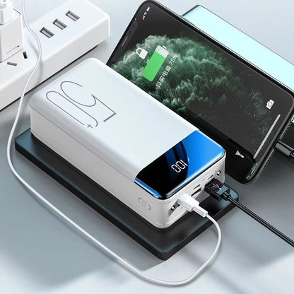 Krachtige 50000mAh Power Bank Super Snelle Oplader voor Telefoon en Laptop