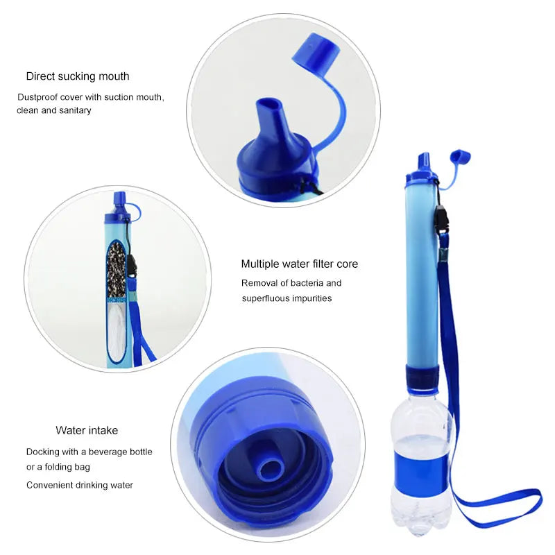 Draagbaar Waterfilter met 4-Snelheden voor Schoon Drinkwater