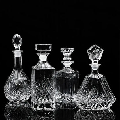 Kristallen Whiskey Decanter Luxe Karaf voor Whisky en Wijn