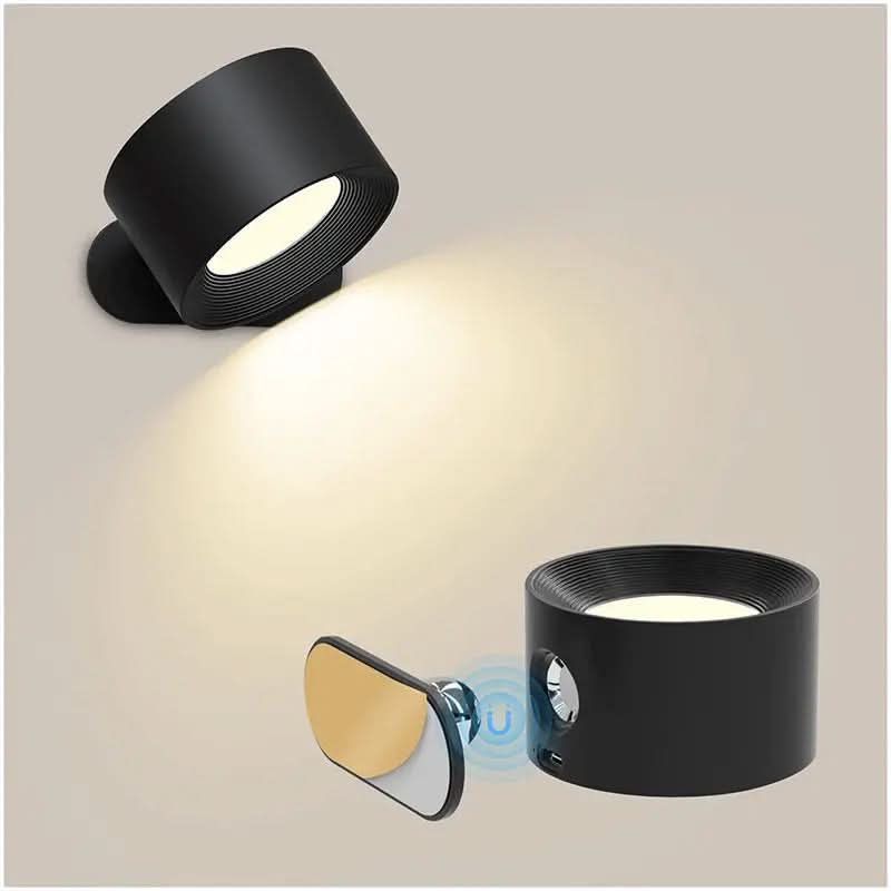 Wandlamp 360° Draadloos USB Oplaadbaar Dimbaar
