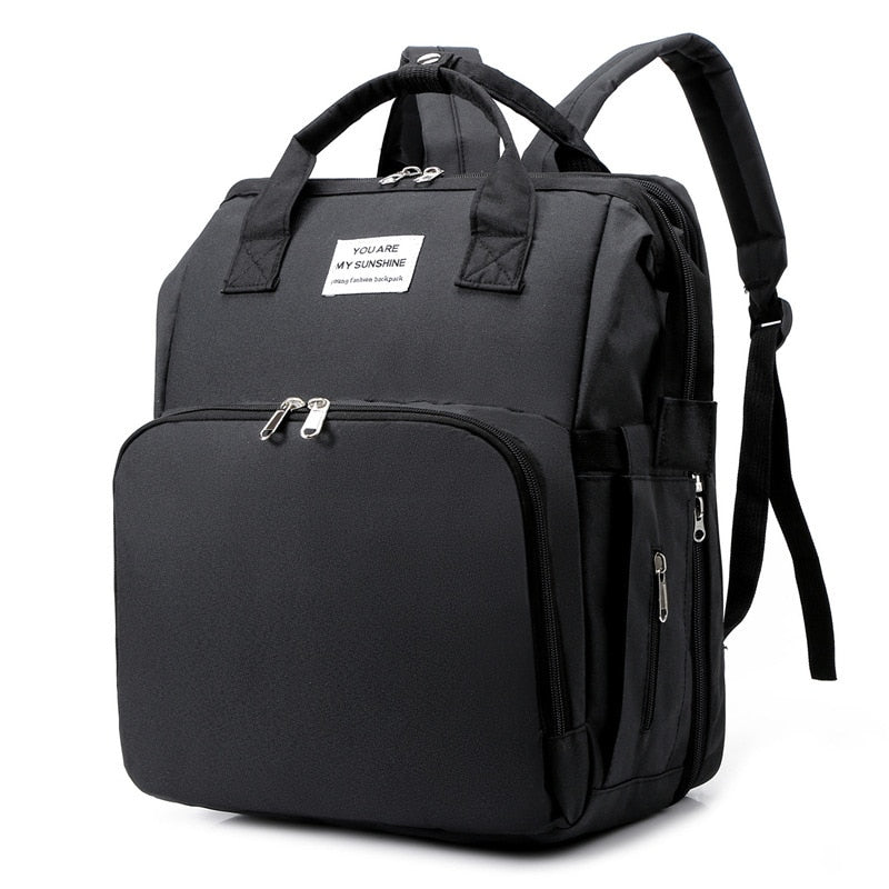 2-in-1 Luiertas Baby Rugzak Draagbaar