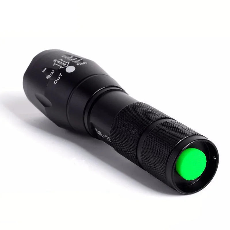 LED Zaklamp Tactisch met 5 Standen en Zoomfunctie