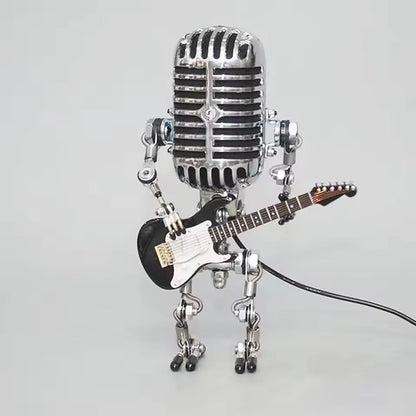 Tafellamp Robot Gitaar Design Uniek Verlichting
