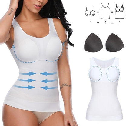 Dames Shaping Tanktop Elastisch Naadloos Comfortabel
