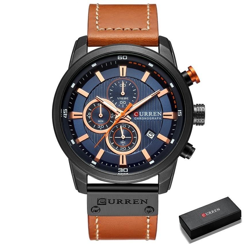 Mannen Chronograaf Horloge CURREN - Velinix