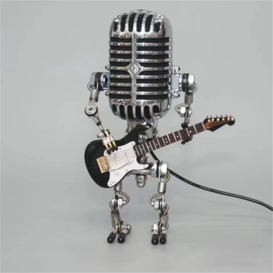 Gitaar Lamp Met Robot Design Uniek - Velinix