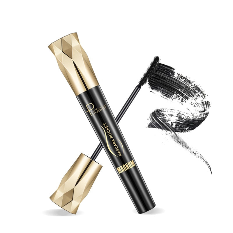 Waterproof Mascara Intens Zwart met Volume en Krul - Velinix