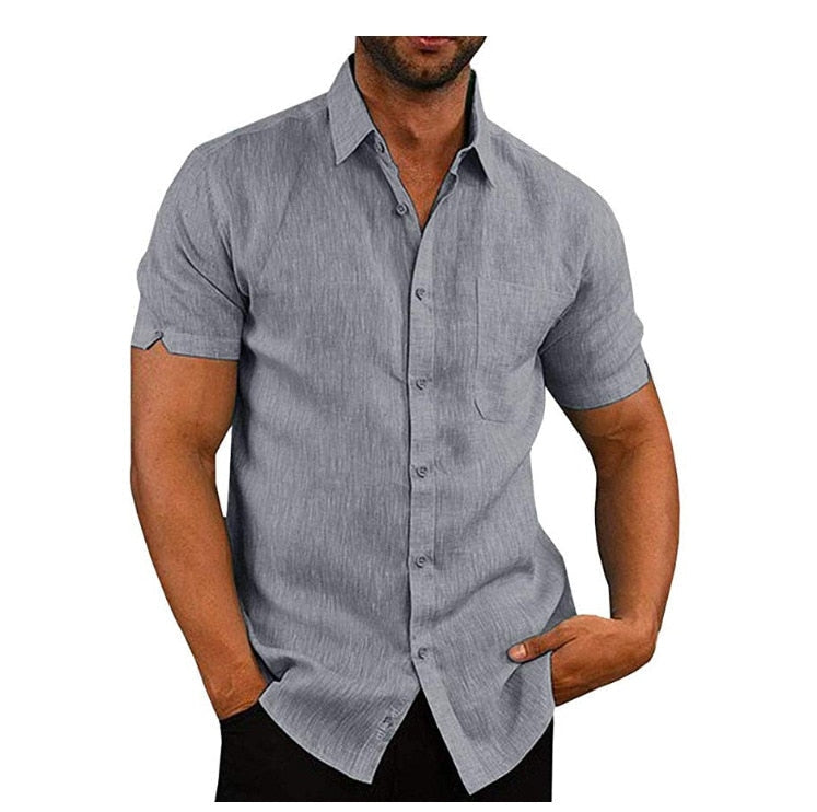 Mannen Polo Shirt Korte Mouw Klassiek Design
