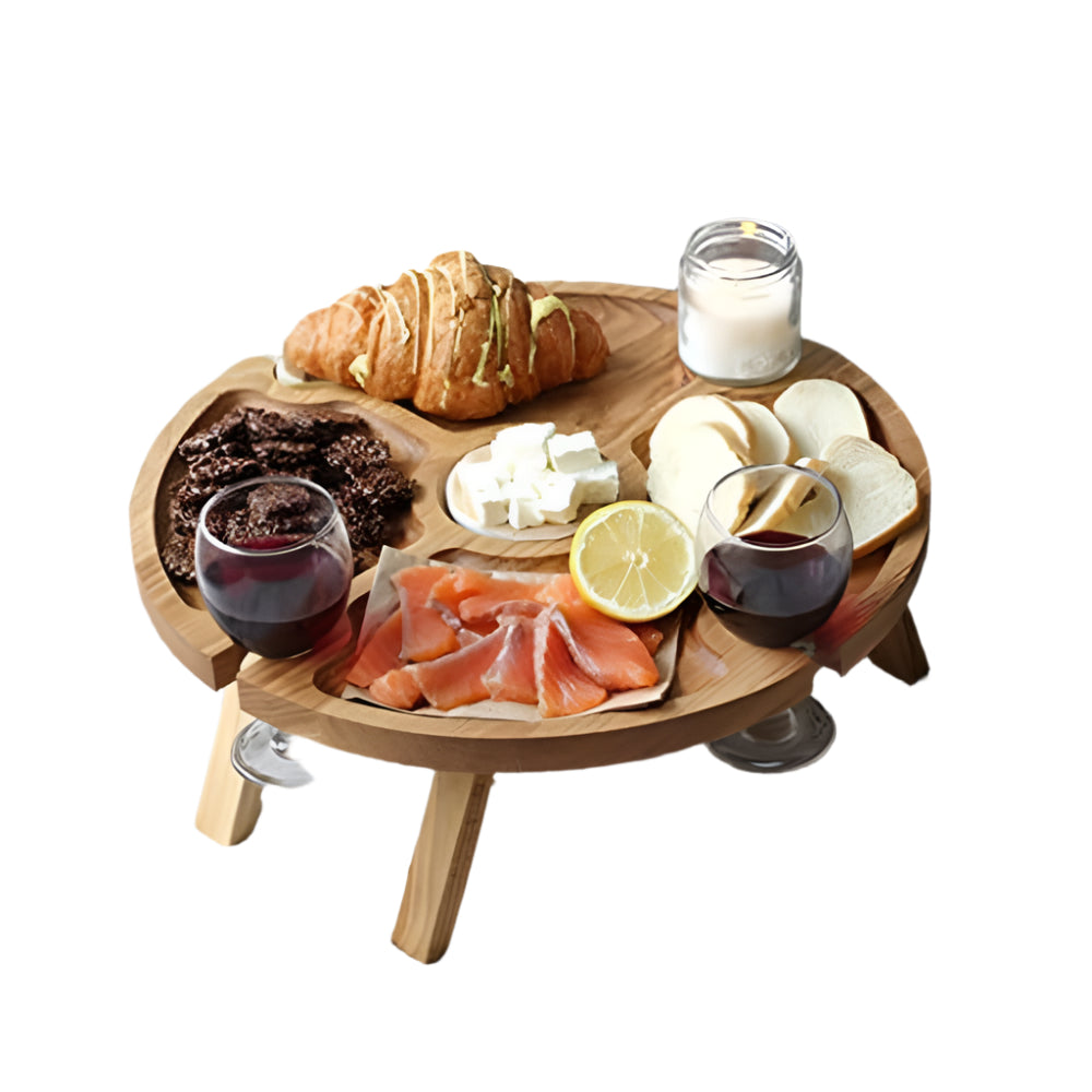 Borrelplank Organizer voor Kaas en Vleeswaren Modern Design - Velinix