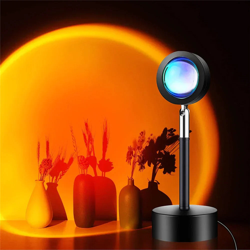 Kleurrijke Sfeerlamp met 4 Kleuren Dimbaar