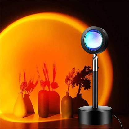 Kleurrijke Sfeerlamp met 4 Kleuren Dimbaar