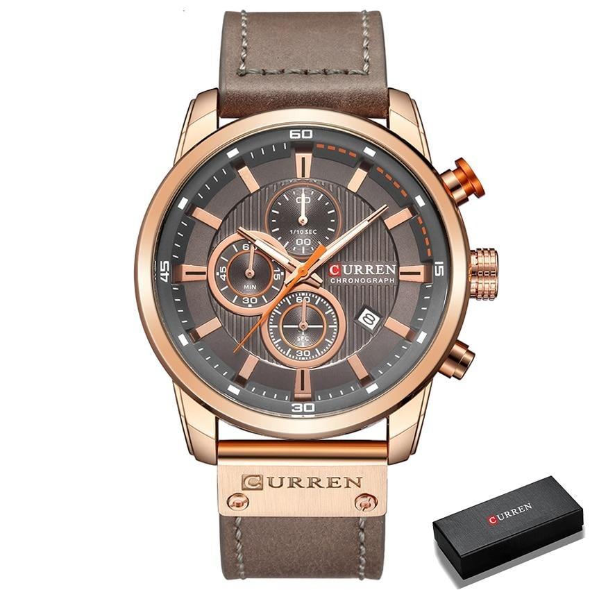 Mannen Chronograaf Horloge CURREN