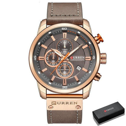 Mannen Chronograaf Horloge CURREN