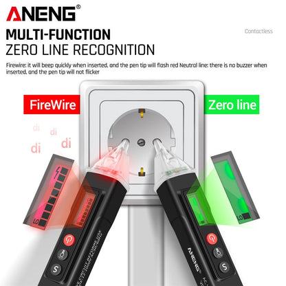 AC DC Spanningsdetector Pen voor Elektrische Veiligheid