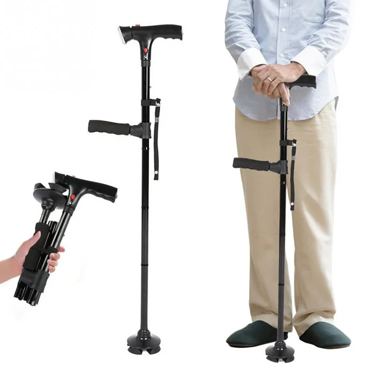 Wandelstok Ergonomisch Lichtgewicht met Extra Steun - Velinix
