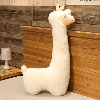 Zachte Alpaca Hoofdkussen voor Zijslapers Extra Groot