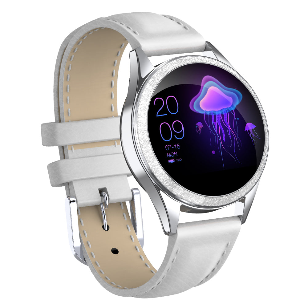 Dames Smartwatch Roestvrij Staal Stijlvol met Hartslagmeter