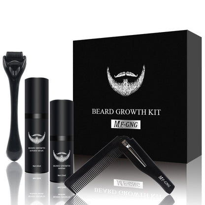 Baardgroeiset met Dermaroller voor Vollere Baard Verzorging