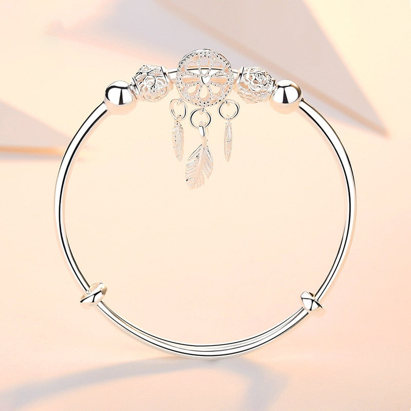 Dromenvanger Armband Zilveren Bangle Sieraden