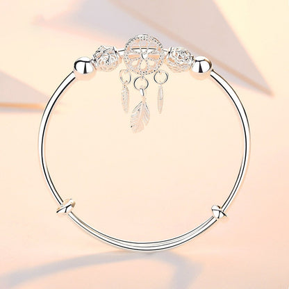 Dromenvanger Armband Zilveren Bangle Sieraden