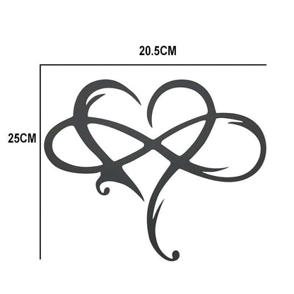 Wanddecoratie Oneindigheids Hart voor Eeuwige Liefde