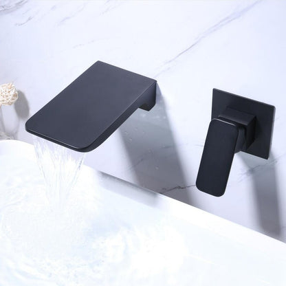 Wandkraan met Sensor en Watervaluitloop Modern Badkamer