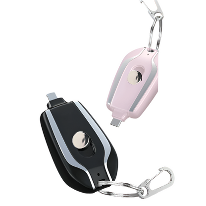 Compacte Powerbank Sleutelhanger Oplaadbaar voor Onderweg - Velinix