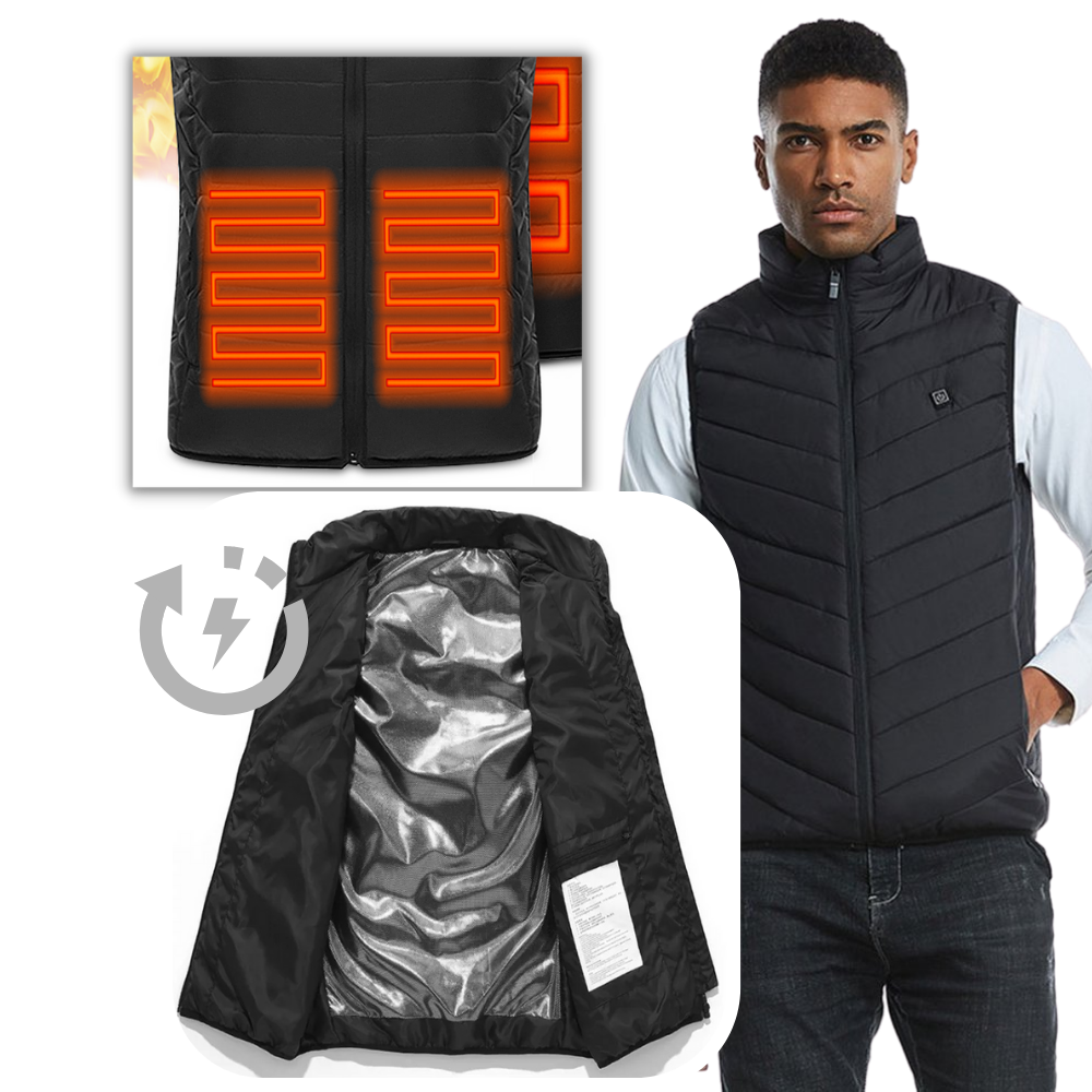 Verwarmd Vest Unisex Waterdicht Isolatievest