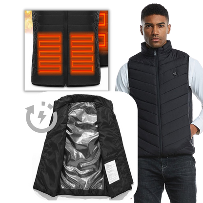 Verwarmd Vest Unisex Waterdicht Isolatievest
