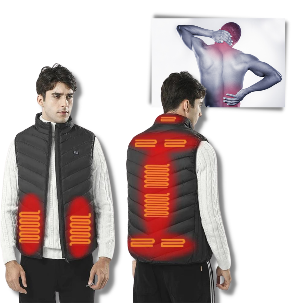 Verwarmd Vest Unisex Waterdicht Isolatievest