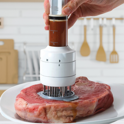 Marinade Injectie voor BBQ en Grillen met Precisie Regeling - Velinix