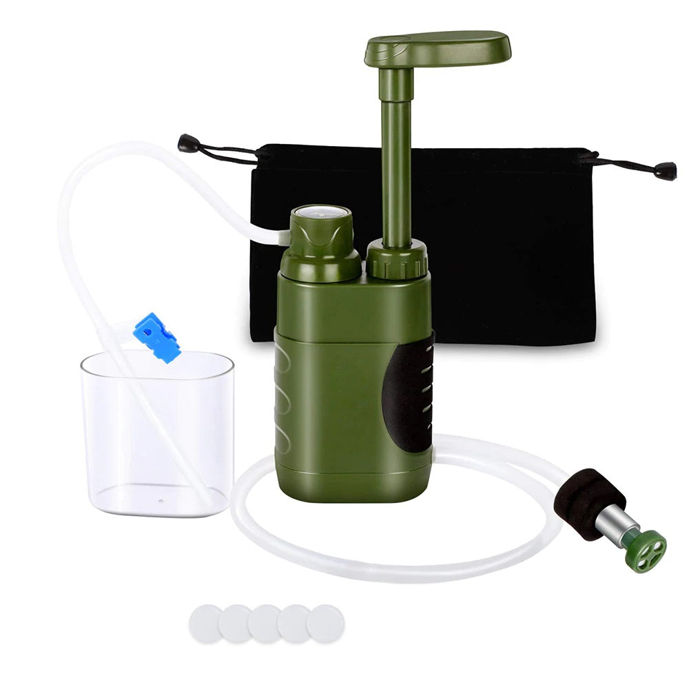 Draagbaar Waterfilter Systeem Duurzaam en Antibacterieel - Velinix