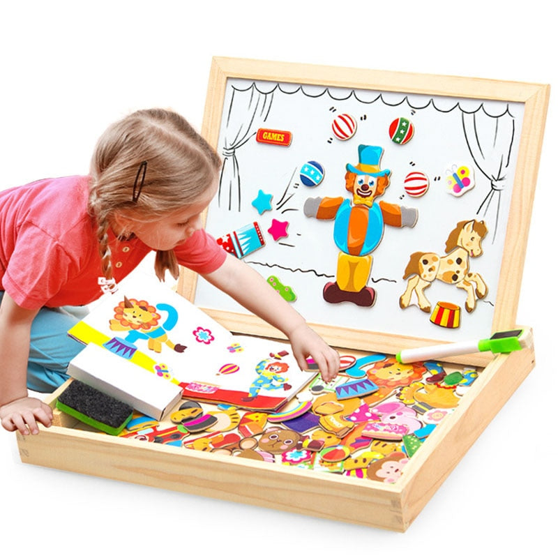 Kinderpuzzel Houten Leerdoel Speelgoed - Velinix