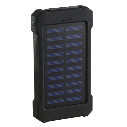 Waterdichte Powerbank Zonne-Energie met LED-Lader voor Fiets en Kampen