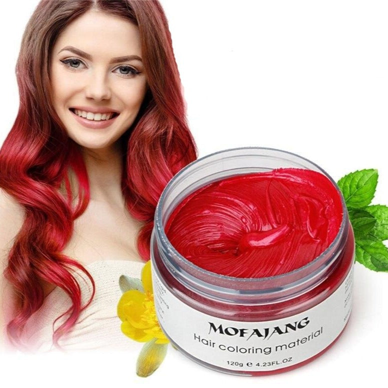 Haarkleur Wax Unisex Wateroplosbaar met Natuurlijke Extracten - Velinix