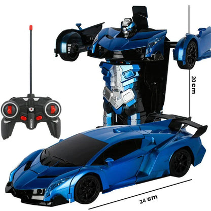 RC Auto Robot Transformer – 2-in-1 Afstandsbediening met Licht en Geluid